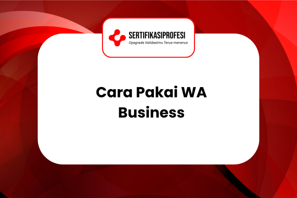 Cara Pakai WA Business