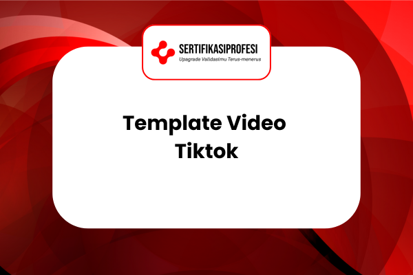 Template Video Tiktok