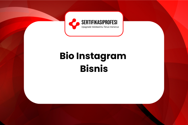 Bio Instagram Bisnis
